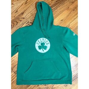 Adidas Boston Celtics Hoodie Mens XL Green NBA Basketball Pullover Sweatshirt